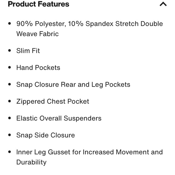 Burton Chaseview overalls in Rosebud color. Size 32. - Picture 5 of 9